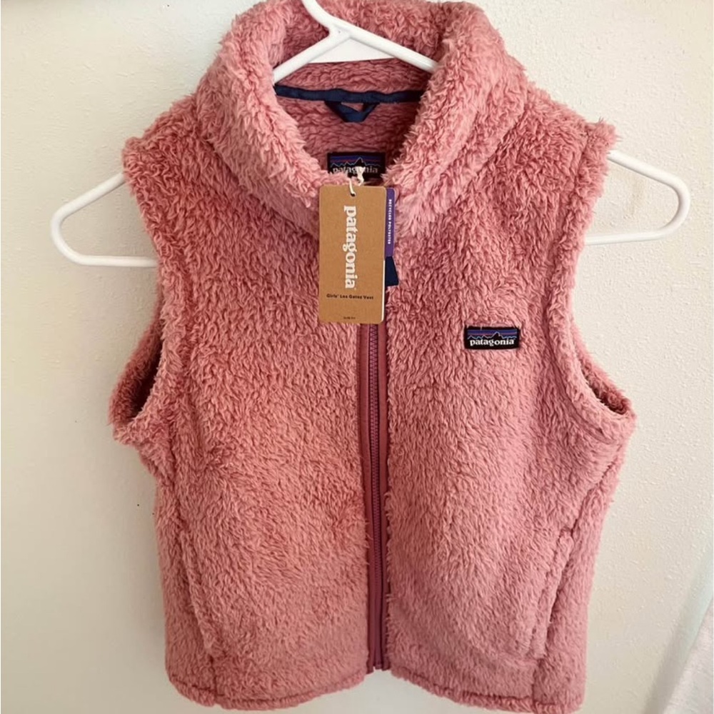 Patagonia Soft Pink Fleece Jacket
